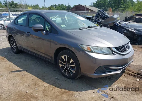 2015 Honda Civic Ex from USA, damaged, VIN 19XFB2F87FE223018